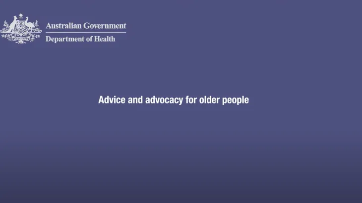 Advice and advocacy for older people
