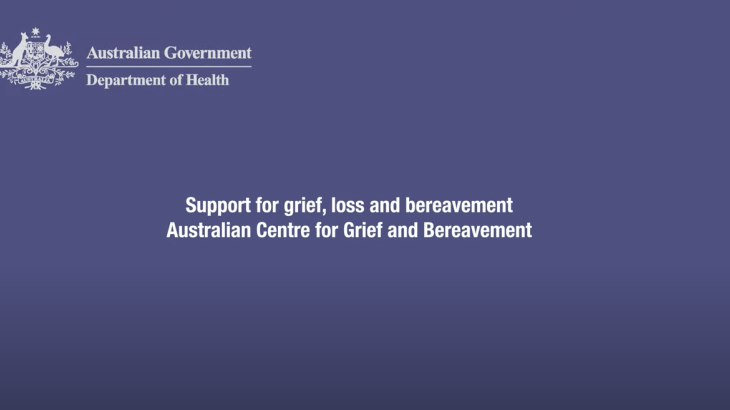 Support for grief, loss and bereavement