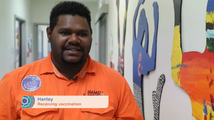 The Wirraka Maya South Hedland locals, protect the community by having the COVID-19 vaccine