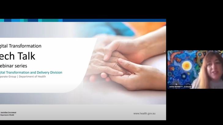 Tech Talk webinar still
