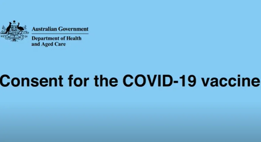 COVID-19 vaccination – Giving your consent – Auslan