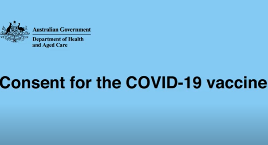 COVID-19 vaccination – Giving your consent – Auslan