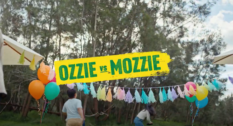 Ozzie vs Mozzie - Apply effective mosquito repellent