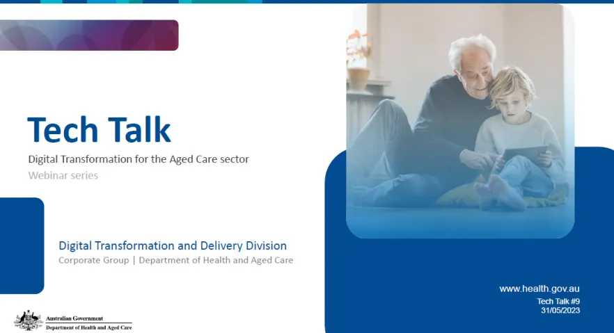 Slide presentation – Digital Transformation Tech Talk – 31 May 2023