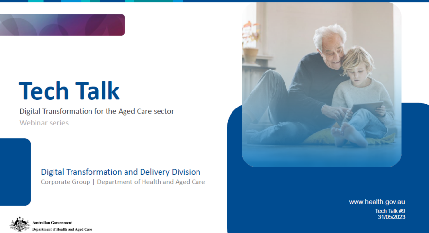 Slide presentation – Digital Transformation Tech Talk – 31 May 2023