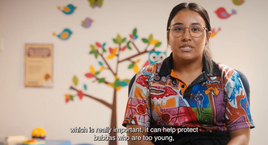 Nurse Tisha explains why childhood immunisations are so important