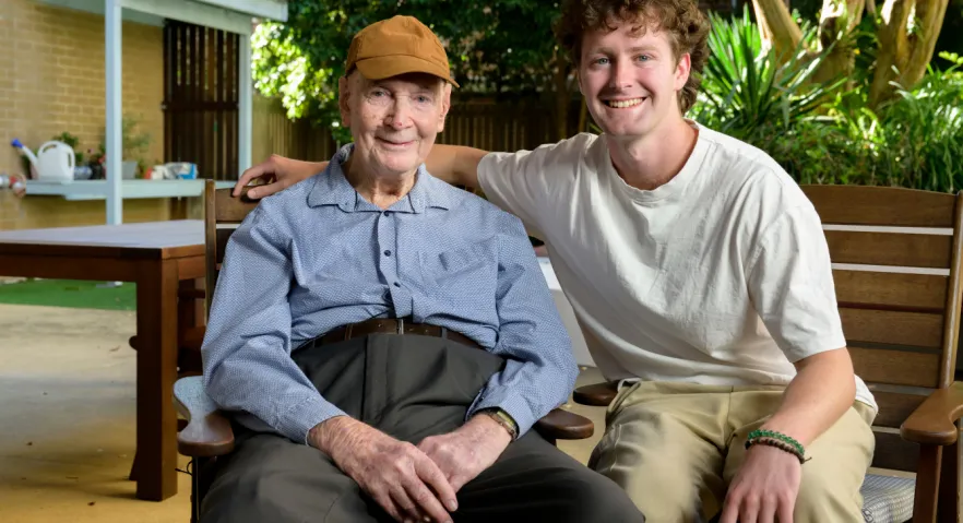 Aged Care Volunteer Visitors Scheme (ACVVS) – Fergus & Ron’s story