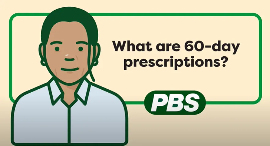 What are 60-day prescriptions? – animation