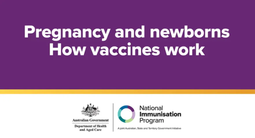 How vaccines work for pregnancy and newborns video thumbnail
