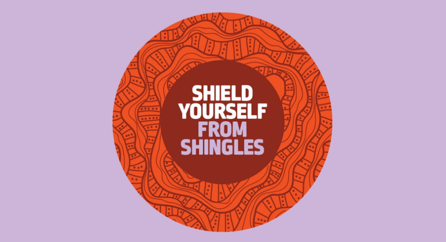 Shield yourself from shingles indigenous logo