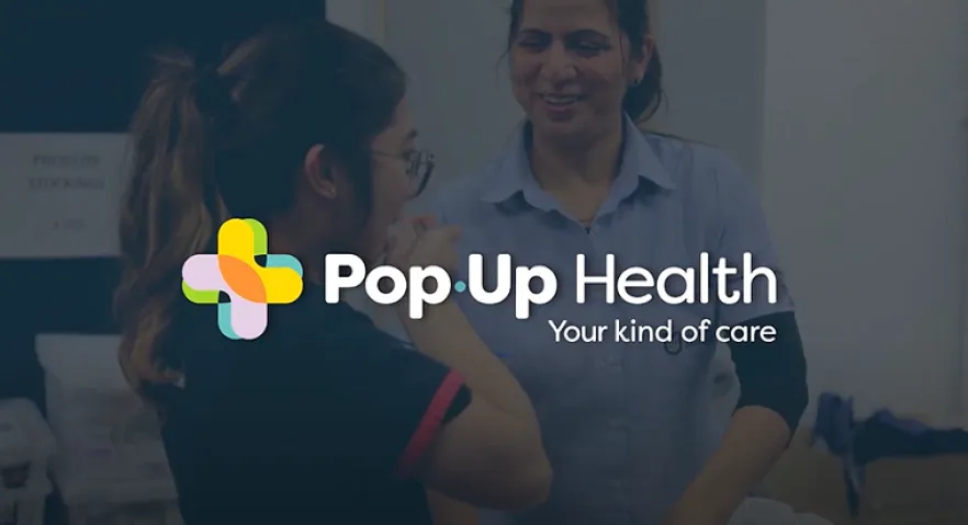 Pop-up health video