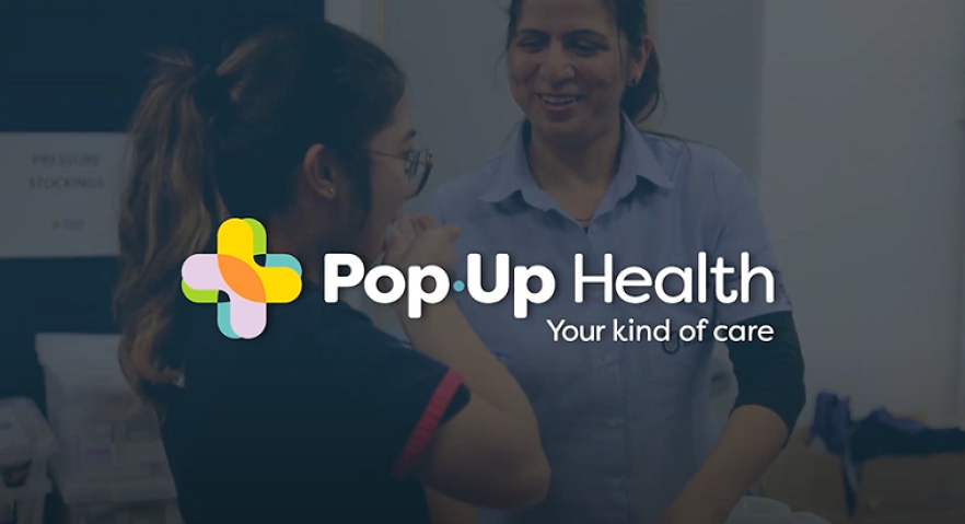 Pop-up health video
