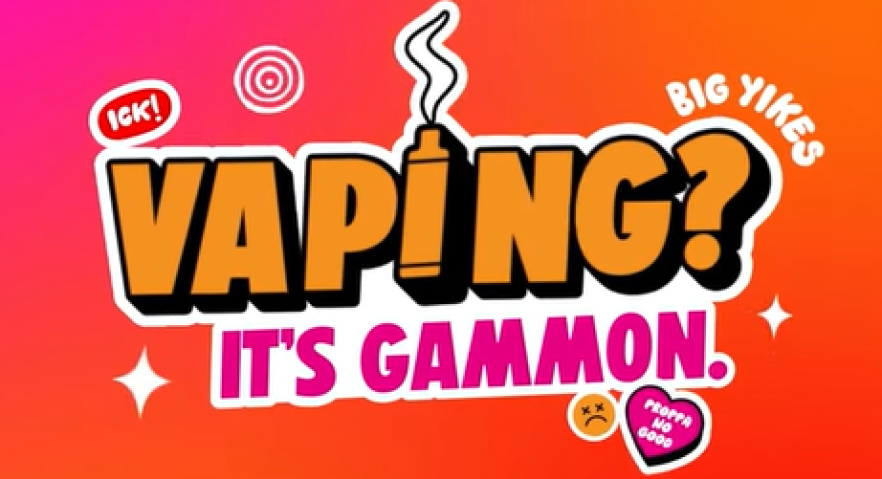 Vaping is gammon