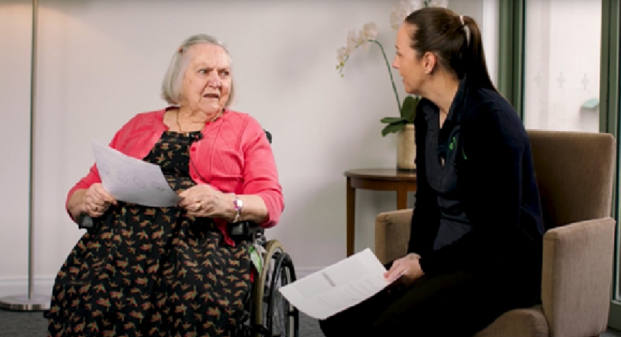 Video image_A guide for older people in residential aged care