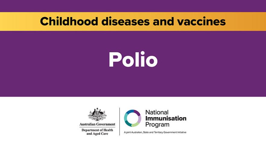Polio_childhood disease and vaccines