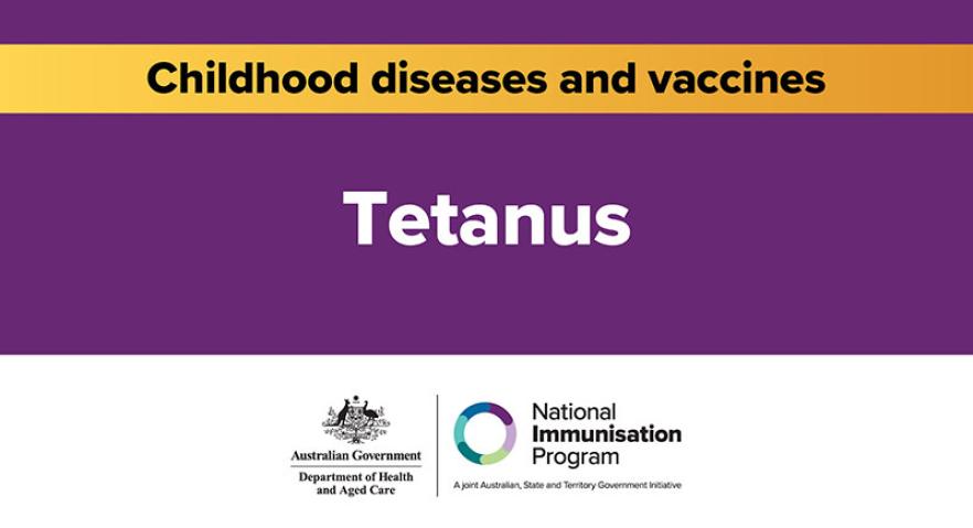 Tetanus_childhood disease and vaccines