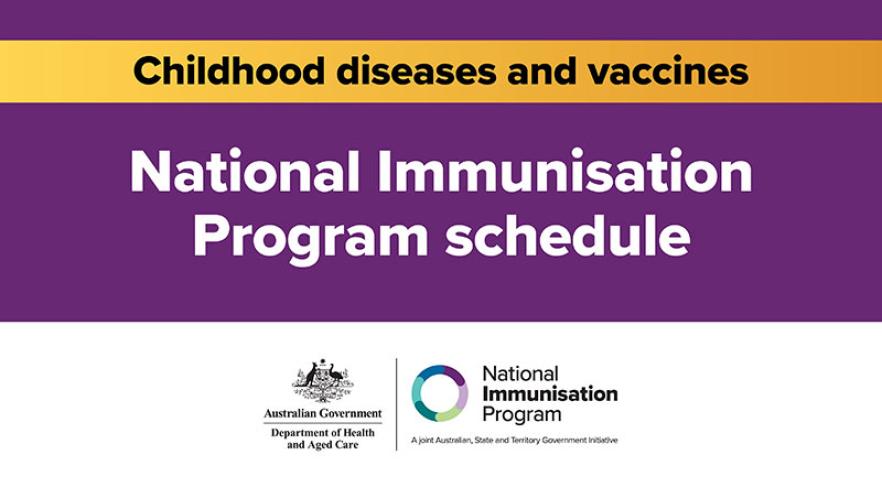 National immunisation program_childhood disease and vaccines