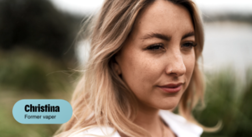 Christina–give up vaping–pregnancy