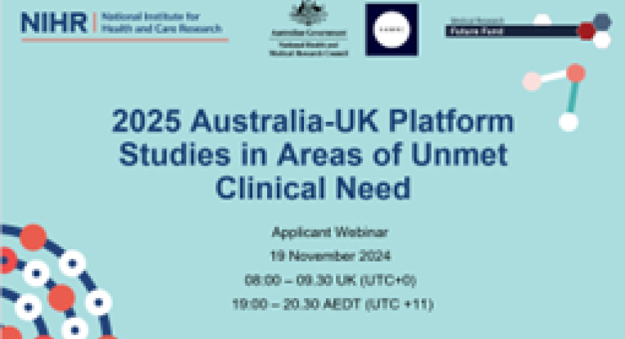 Video image_2025 Australia-UK Platform Studies in Areas of Unmet Clinical