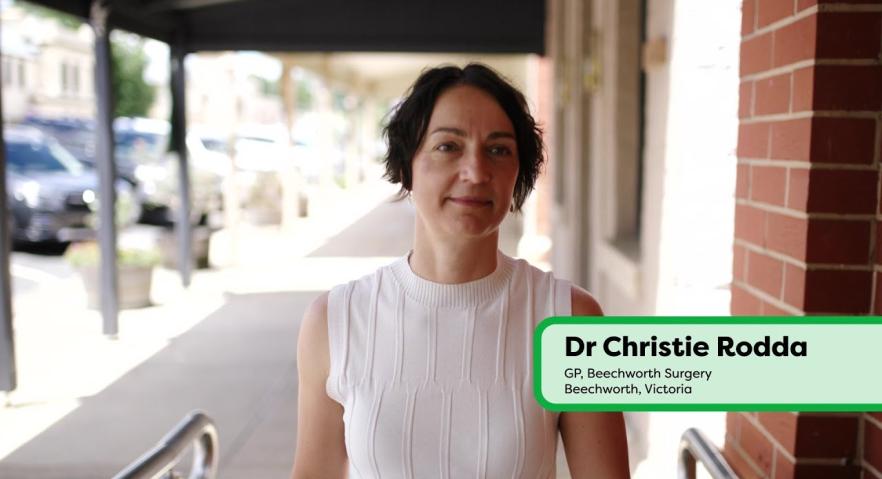 Dr Christie Rodda, Prescriber case study