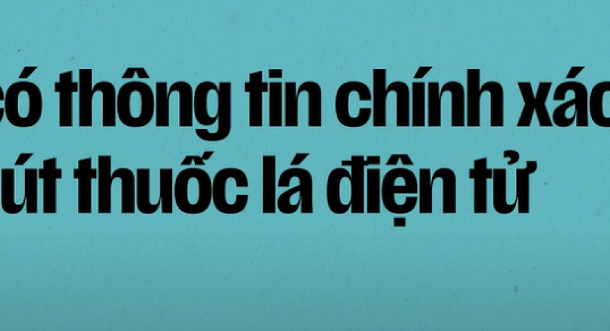 Get the facts about vaping (Vietnamese)