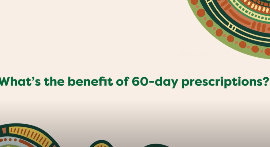 What are the benefits of 60-day prescriptions? 