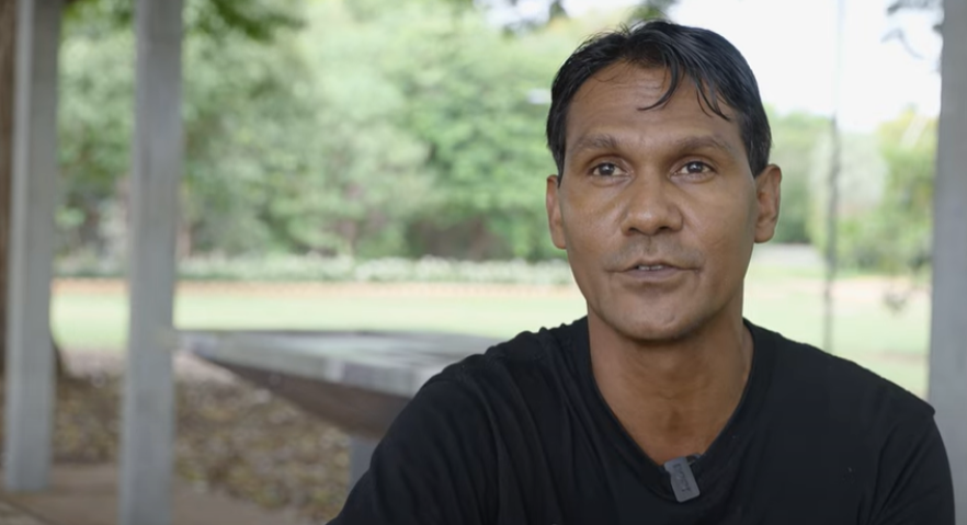 Albert Bevan, a First Nations social and emotional wellbeing officer