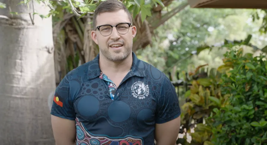 Dr Nathan Luies, a First Nations sport and exercise physician