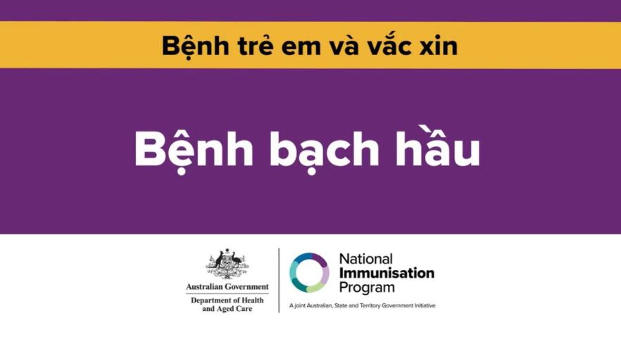 Bệnh bạch hầu là gì? Vì sao chủng ngừa cho tuổi thơ lại quan trọng  