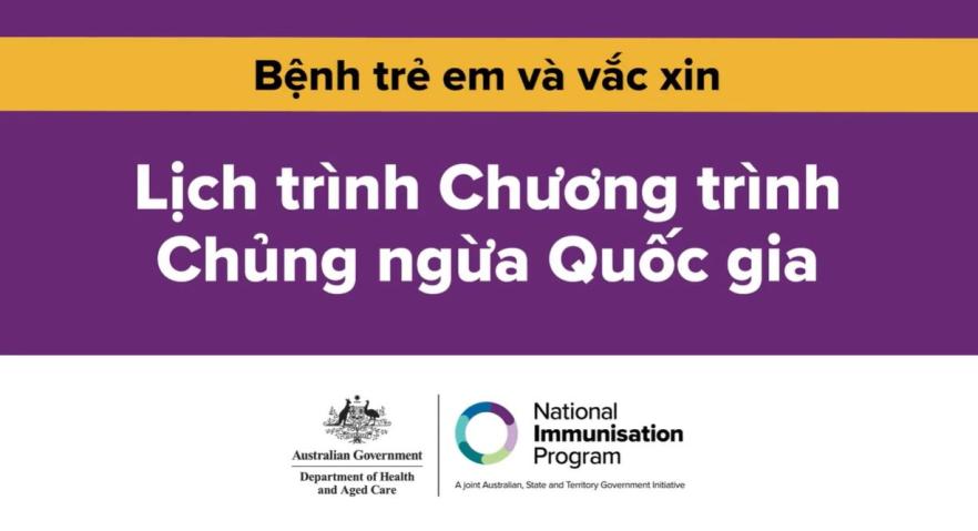 Lịch trình chủng ngừa cho tuổi thơ là gì? 