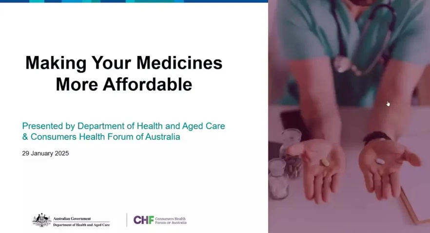 Making your medicines more affordable