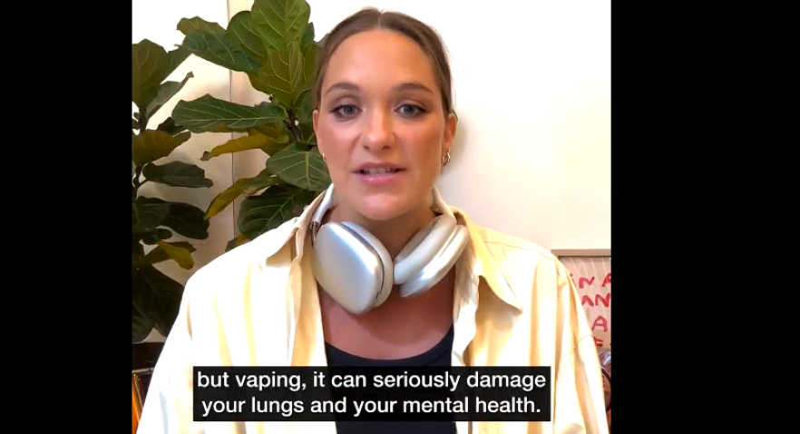 Musician Cxloe talks about the impacts of vaping