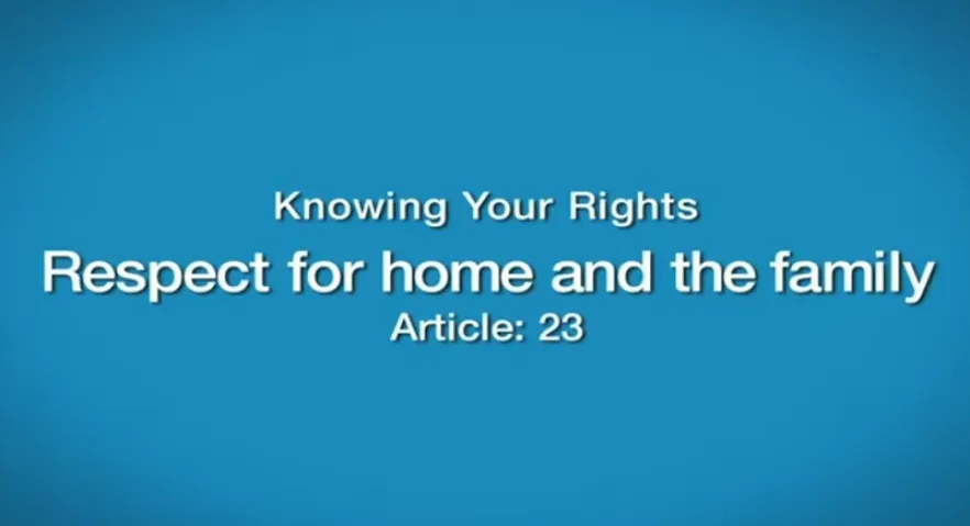 Knowing your rights (Articles 23, 28, 26, 29 and 30) – United Nations Convention on the Rights of Persons with Disabilities