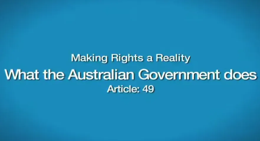 Making rights a reality (Articles 49, 4, 8, 31, 32 and 33) – United Nations Convention on the Rights of Persons with Disabilities