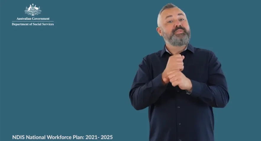 NDIS National Workforce Plan – Auslan