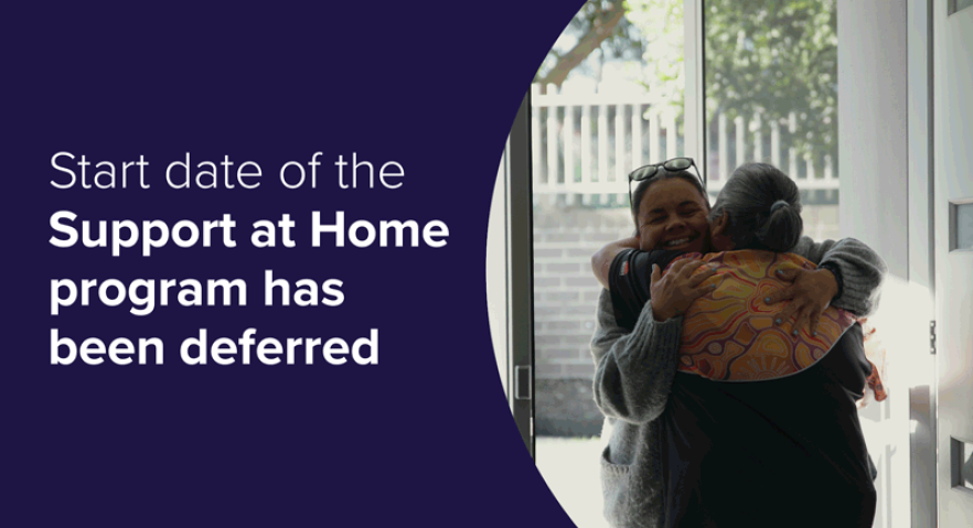 Support at Home starts 1 November