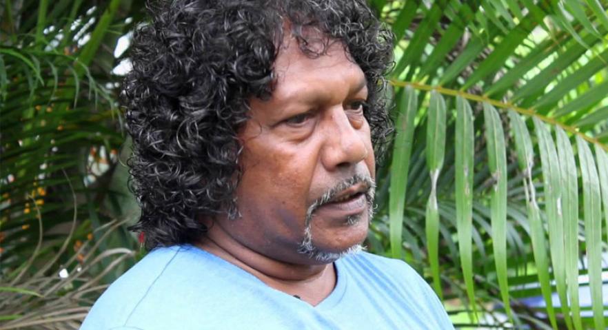 Ernest Brimm, a Tjapukai man, talking about bowel cancer.