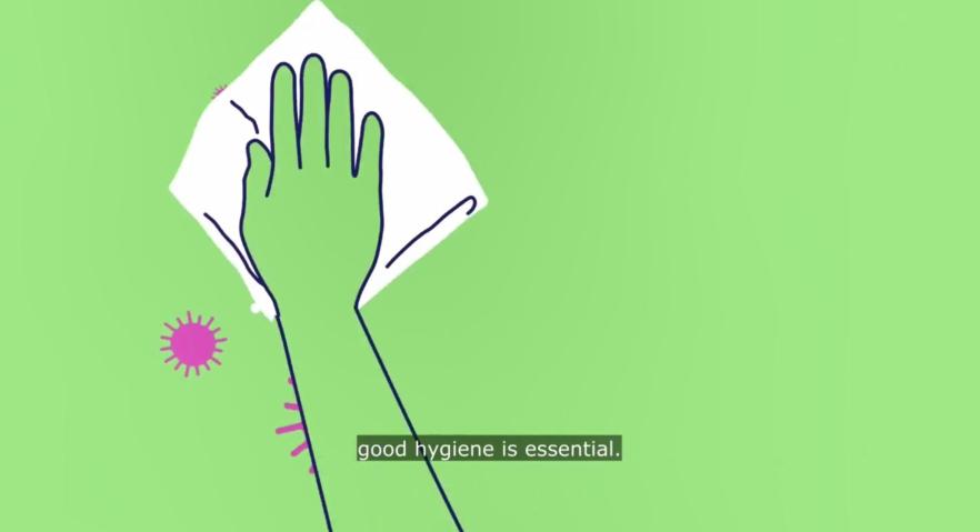 Good hygiene is essential