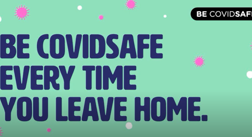 Be COVIDSafe every time you leave home cover