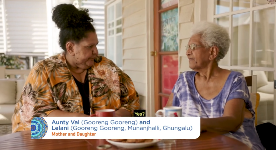 Aunty Val and Lelani talk about COVID-19 vaccines