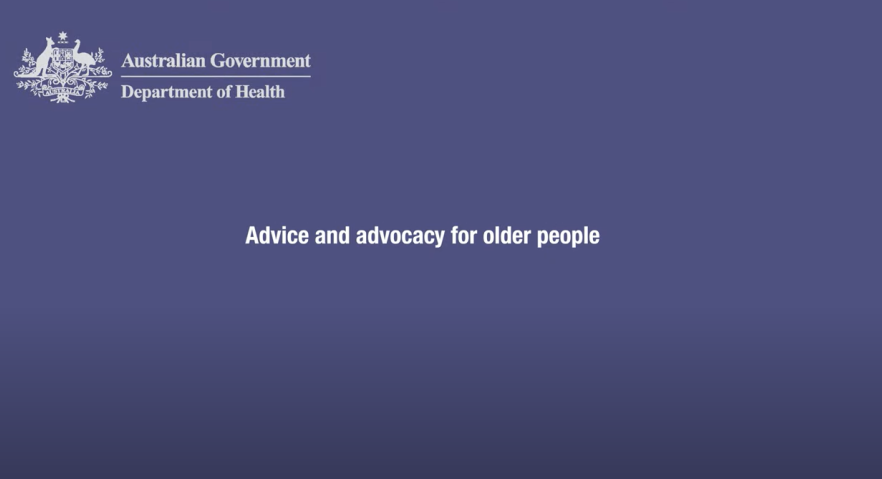 Advice and advocacy for older people