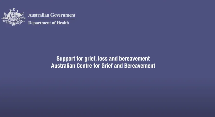 Support for grief, loss and bereavement