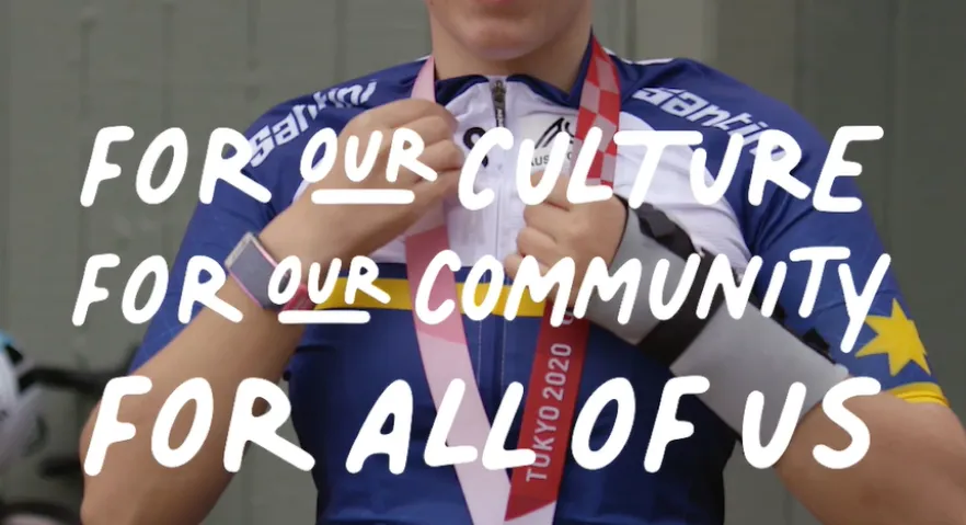 For all of us (15 second video featuring Paralympian, Amanda Reid)