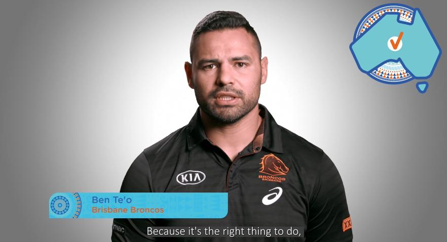 COVID-19 vaccination – Video – NRL legend Ben Te’o talks about why he got his COVID-19 vaccine