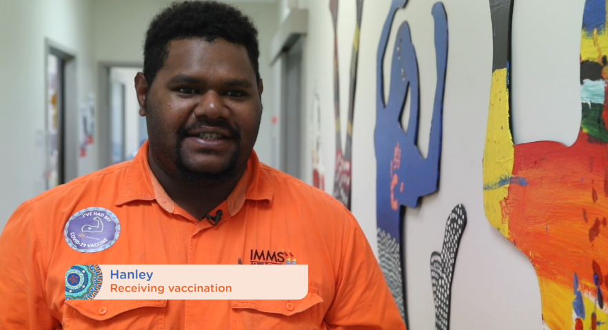 The Wirraka Maya South Hedland locals, protect the community by having the COVID-19 vaccine