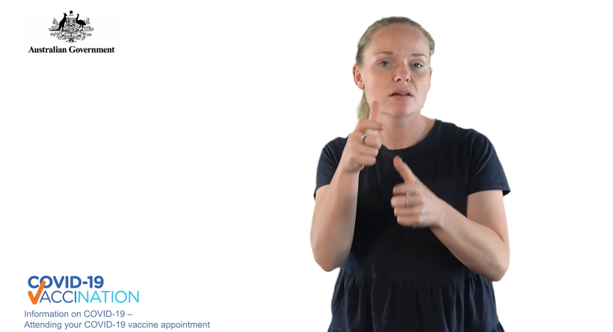 video still of Auslan video