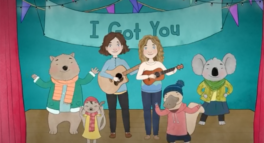 Teeny Tiny Stevies song “I got you”