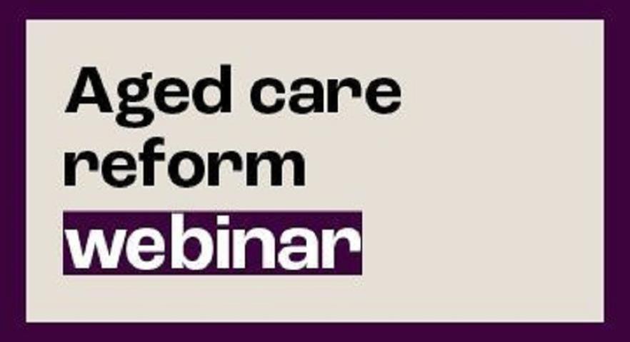 Aged care reform tile