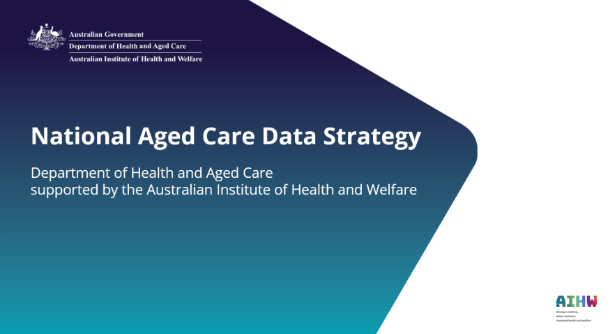 National Aged Care Data Strategy webinar image