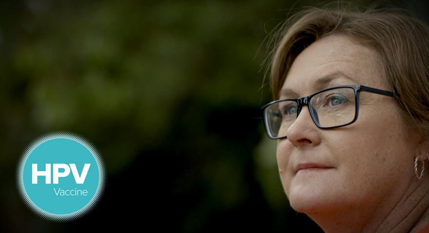 Image of a woman looking into the distance